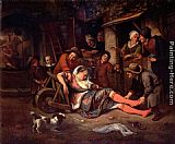 Wine is a Mocker by Jan Steen